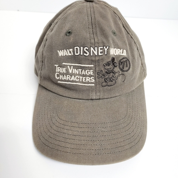 DISNEY PARKS WALT DISNEY WORLD TRUE VINTAGE CHARCTERS CAP - Picture 2 of 15